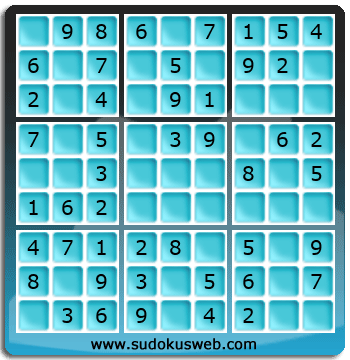 Sudoku de Nivel Muy Fácil