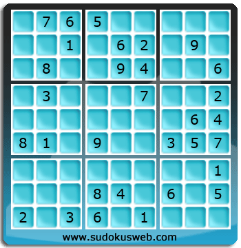 Sudoku von mittelmässiger höhe