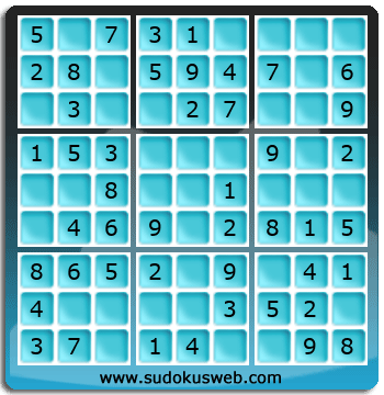 Nivel Muito Facil de Sudoku