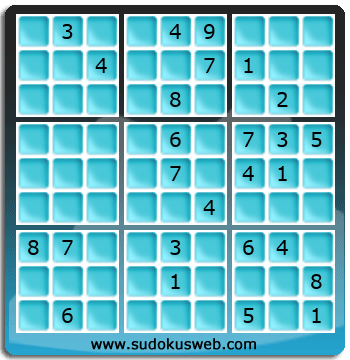 Sudoku von Fachmännischer höhe