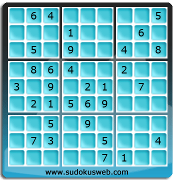 Sudoku von mittelmässiger höhe