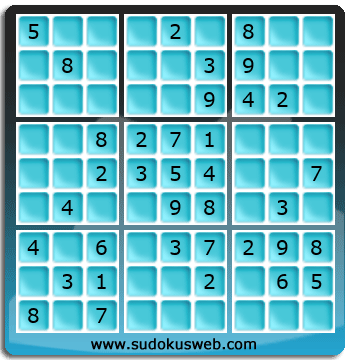 Nivel Facil de Sudoku