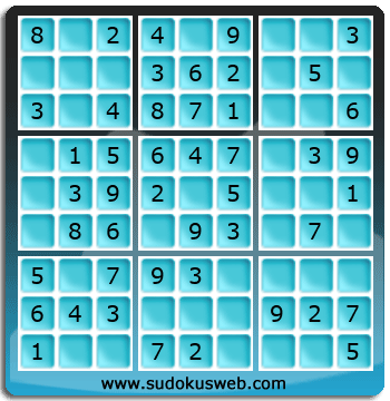Sudoku de Nivell Molt Fàcil Sudoku de Nivell Molt Fàcil