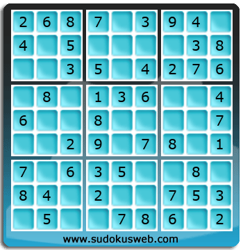 Nivel Muito Facil de Sudoku Nivel Muito Facil de Sudoku