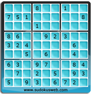 Sudoku von einfacher höhe