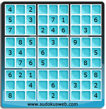 Sudoku von einfacher höhe