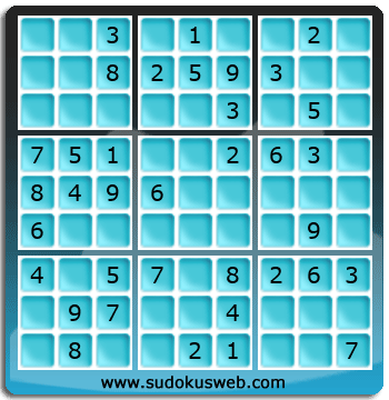 Sudoku von einfacher höhe