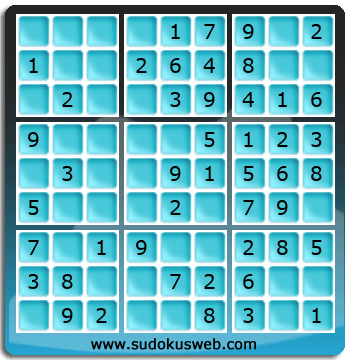 Nivel Muito Facil de Sudoku Nivel Muito Facil de Sudoku
