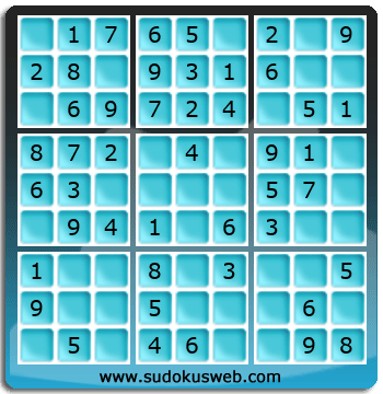 Sudoku de Niveau Très Facile