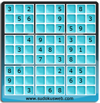 Sudoku von einfacher höhe