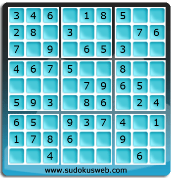 Sudoku von sehr einfacher höhe