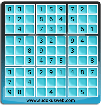 Sudoku de Nivel Muy Fácil