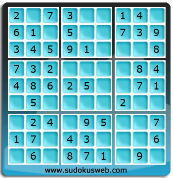 Sudoku de Nivel Muy Fácil