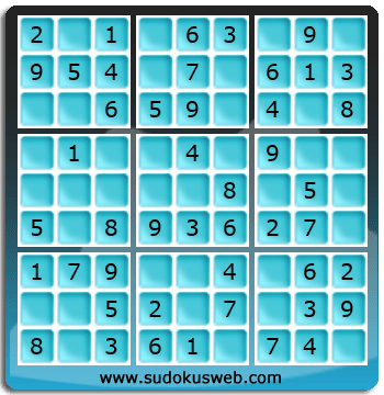 Sudoku von sehr einfacher höhe