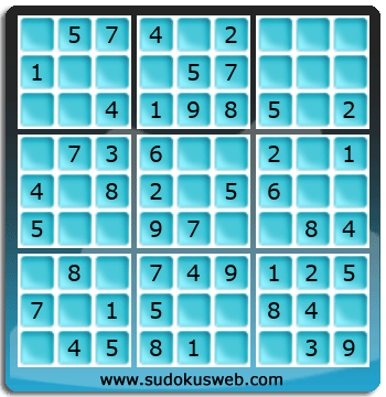 Sudoku von sehr einfacher höhe