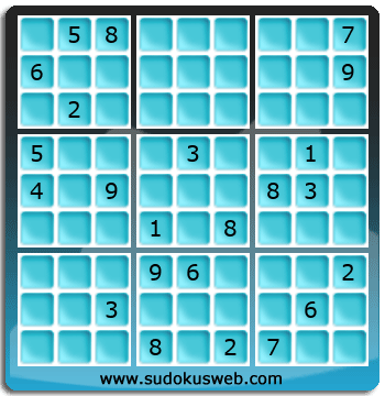 Sudoku von Fachmännischer höhe