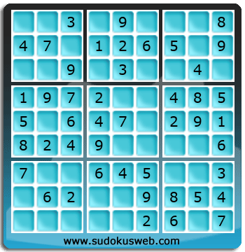 Sudoku de Nivel Muy Fácil