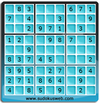 Sudoku de Nivell Molt Fàcil