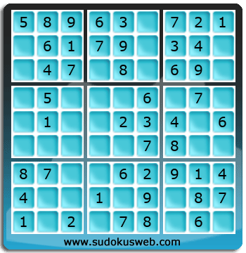 Nivel Muito Facil de Sudoku