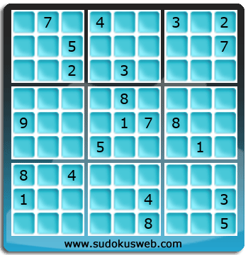 Sudoku von schwieriger höhe