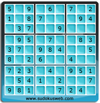 Sudoku de Niveau Très Facile