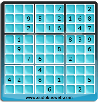 Sudoku von mittelmässiger höhe