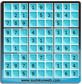 Sudoku de Nivel Muy Fácil