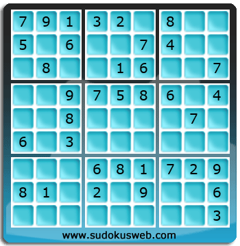 Nivel Facil de Sudoku