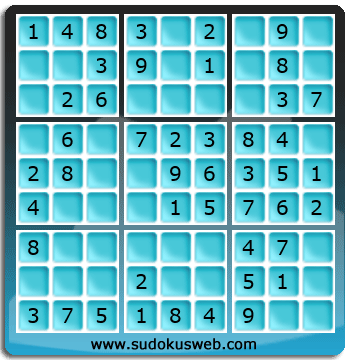 Sudoku von sehr einfacher höhe