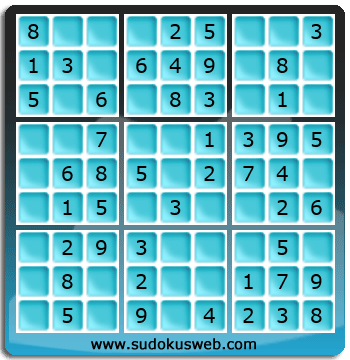 Sudoku de Niveau Très Facile