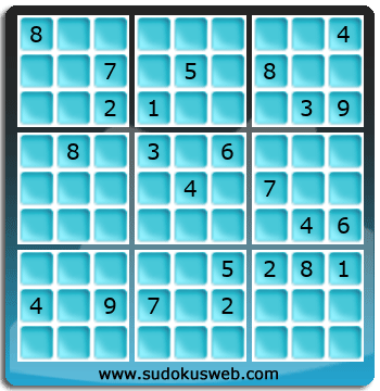 Sudoku von Fachmännischer höhe