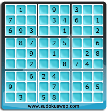 Sudoku von einfacher höhe