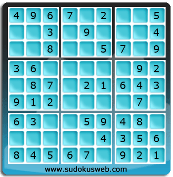 Sudoku de Niveau Très Facile