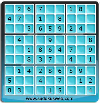 Sudoku von sehr einfacher höhe