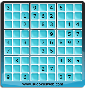 Sudoku von einfacher höhe