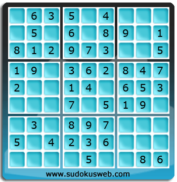 Sudoku de Niveau Très Facile