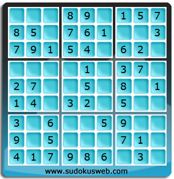 Sudoku de Nivell Molt Fàcil