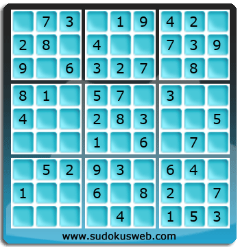 Sudoku de Niveau Très Facile