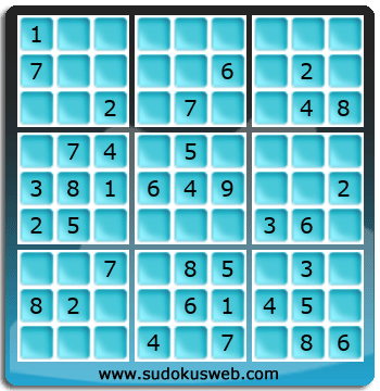 Sudoku von einfacher höhe