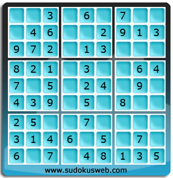 Sudoku von sehr einfacher höhe