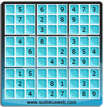 Sudoku von einfacher höhe