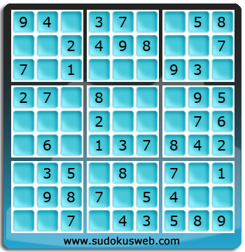 Sudoku de Niveau Très Facile