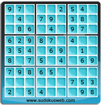 Sudoku de Nivel Muy Fácil