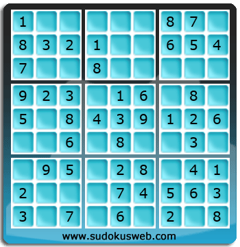 Sudoku von sehr einfacher höhe