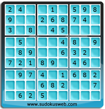 Nivel Muito Facil de Sudoku