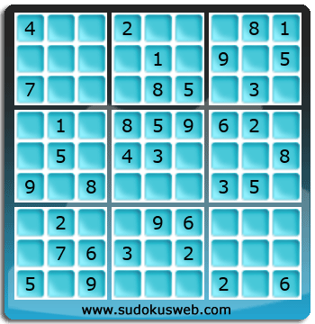 Nivel Facil de Sudoku