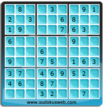 Sudoku de Nivel Fácil Sudoku de Nivel Fácil