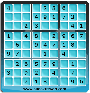 Sudoku von sehr einfacher höhe