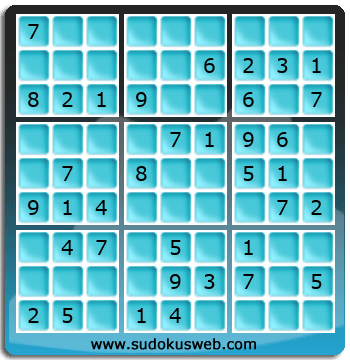 Nivel Facil de Sudoku