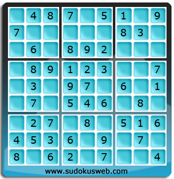 Very Easy Level Sudoku